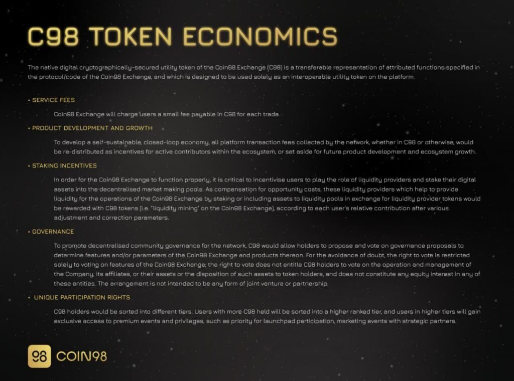 The Tokenomics behind the project is quite impressive What’s even more impressive is their roadmap
