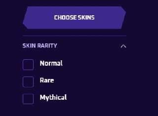 elegir skins