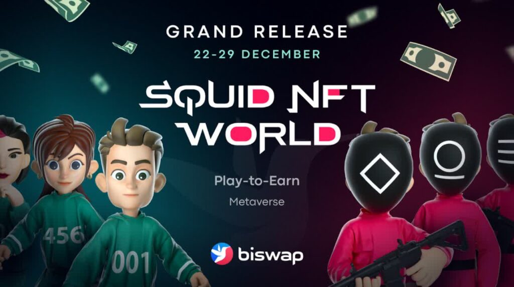 Squid NFT World By Biswap