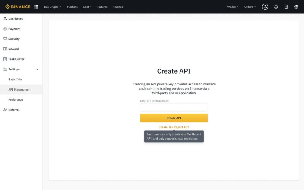 Crear API